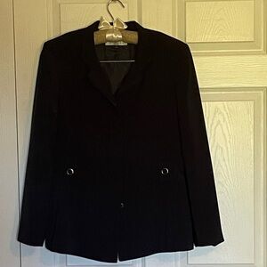 Tahari Elegant Black Women's Blazer